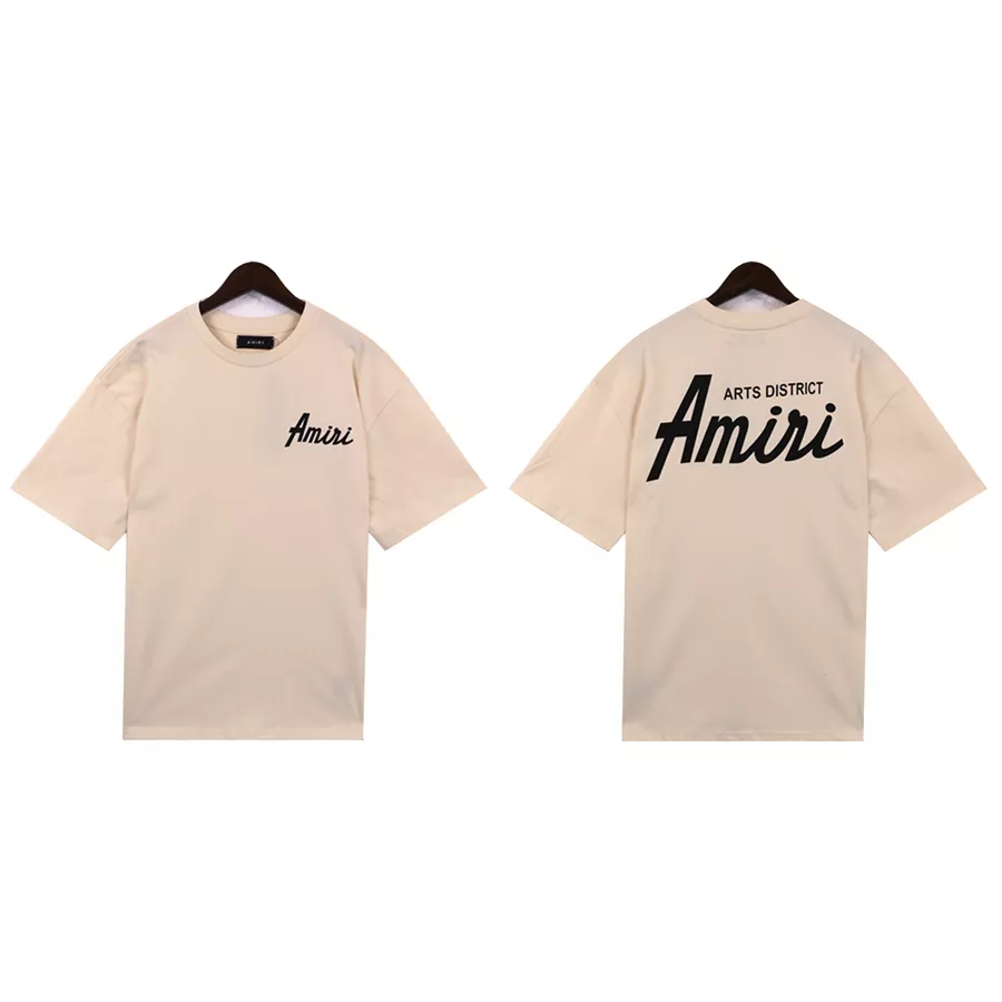 amiri t-shirt manches courtes pour unisexe s_127b02b